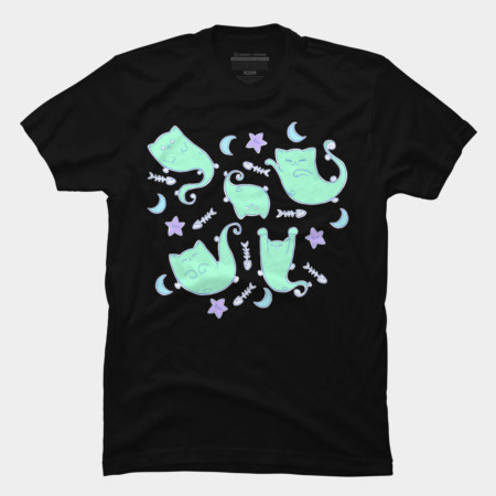 cat faces shirt