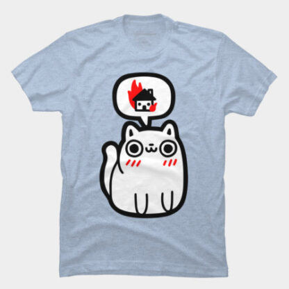 Daydreaming of destruction kitty shirt