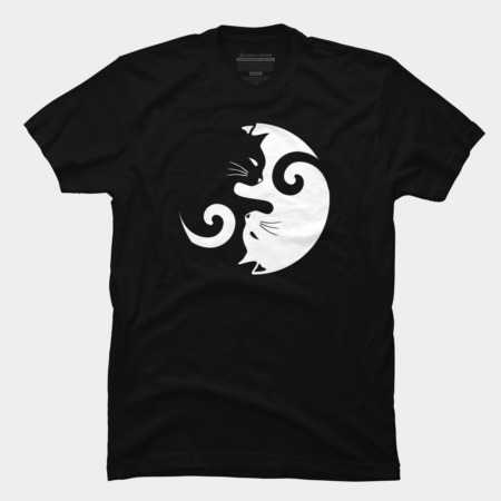 Men's Yin Yang Cat t-shirt